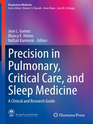 cover image of Precision in Pulmonary, Critical Care, and Sleep Medicine